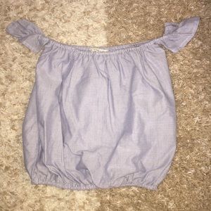 Off the shoulder top